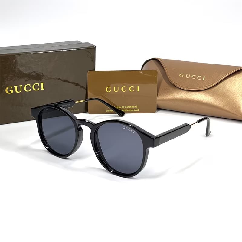 Lunettes de soleil unisexes classiques à monture ronde, style rétro et élégant, idéales pour les sorties en extérieur