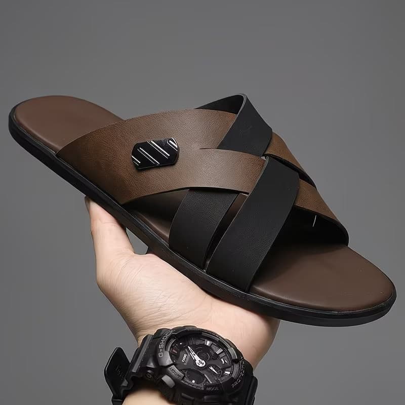 Sandales  pour homme, légères et haut de gamme, semelle souple antidérapante et résistante à l’usure, style tendance et décontracté